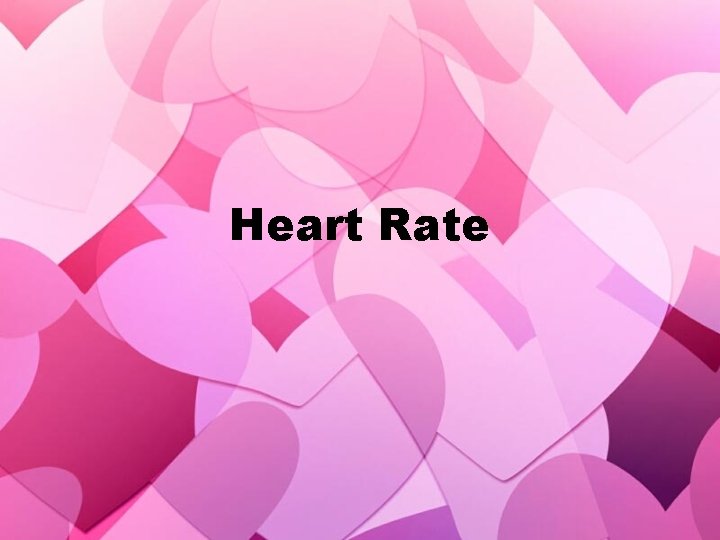 Heart Rate 
