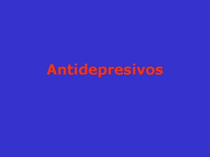 Antidepresivos 