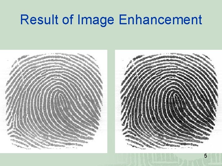 Result of Image Enhancement 5 Result of Image Enhancement 5