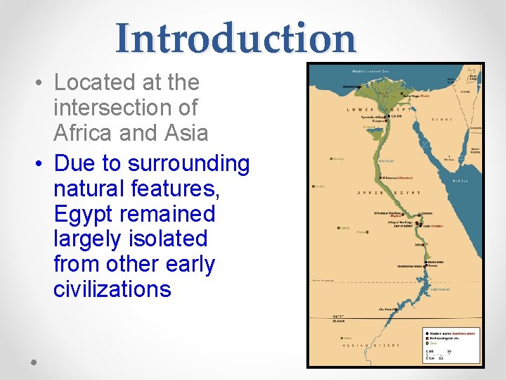Introduction • Located at the intersection of Africa and Asia • Due to surrounding Introduction • Located at the intersection of Africa and Asia • Due to surrounding