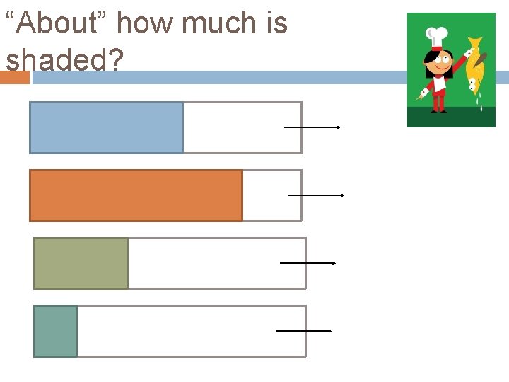 “About” how much is shaded? 