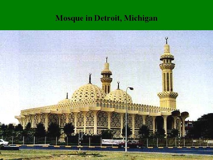 Mosque in Detroit, Michigan 