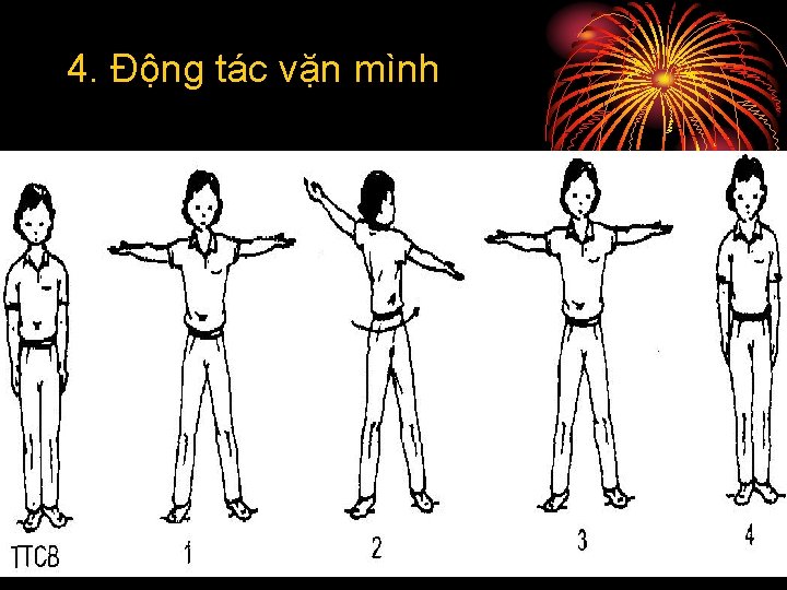 4. Động tác vặn mình 