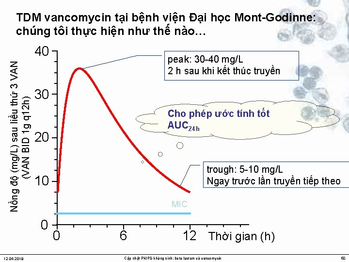 TDM vancomycin tại bệnh viện Đại học Mont-Godinne: chúng tôi thực hiện như thế