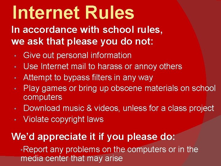 to the South Effingham High School Media