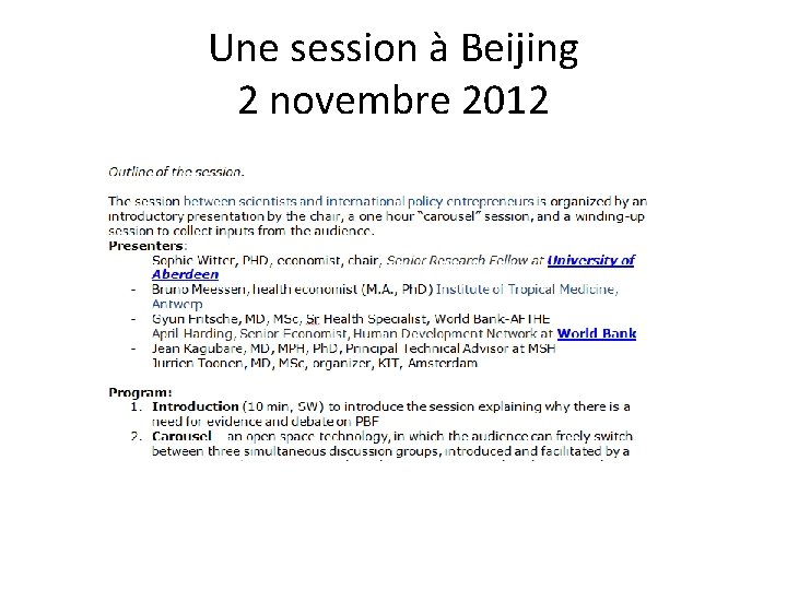 Une session à Beijing 2 novembre 2012 28 