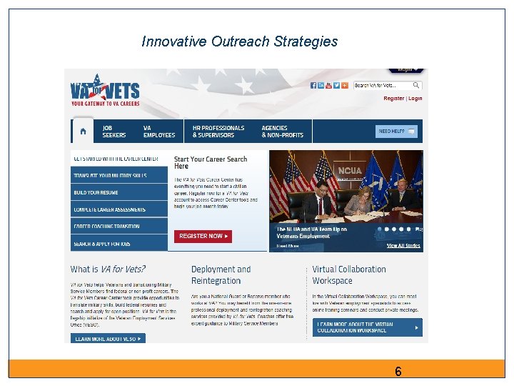 Innovative Outreach Strategies 6 