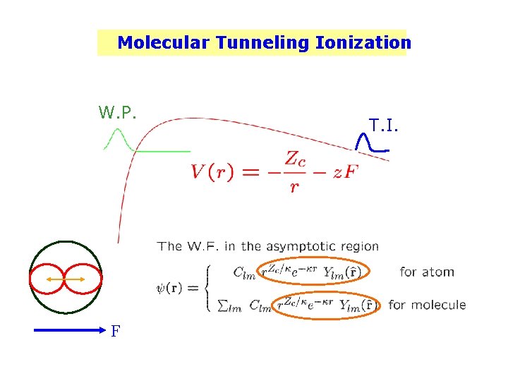 Molecular Tunneling Ionization W. P. F T. I. 