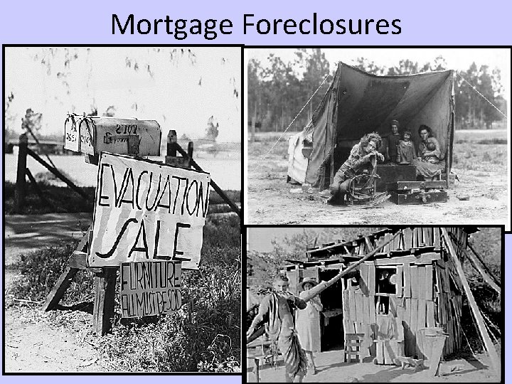 Mortgage Foreclosures 