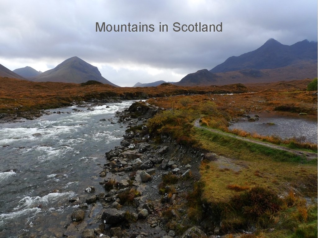 Mountains in Scotland 16 