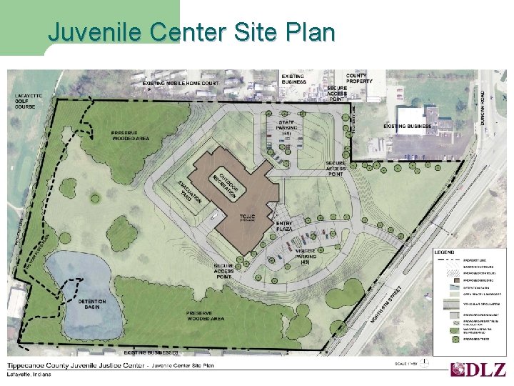 Juvenile Center Site Plan 