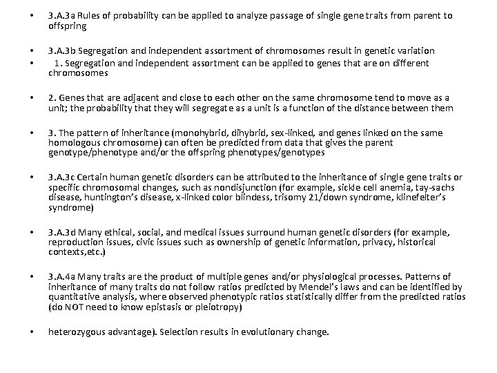  • • • • • 3. A. 3 a Rules of probability can