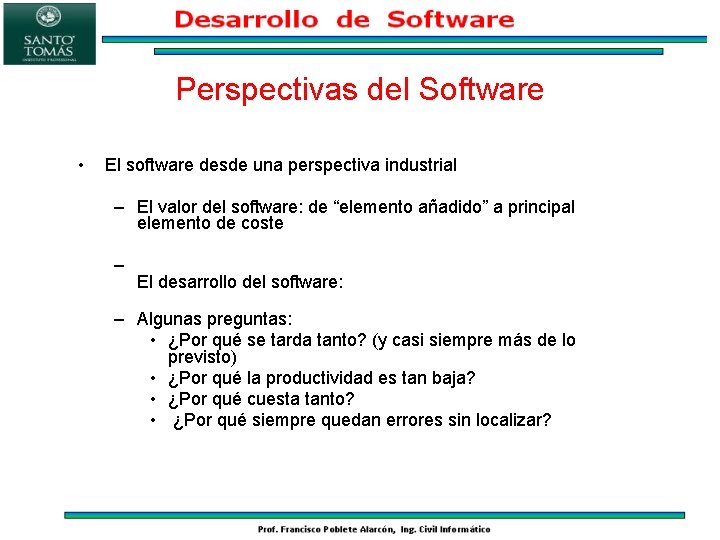 Software el que es Desarrollo de
