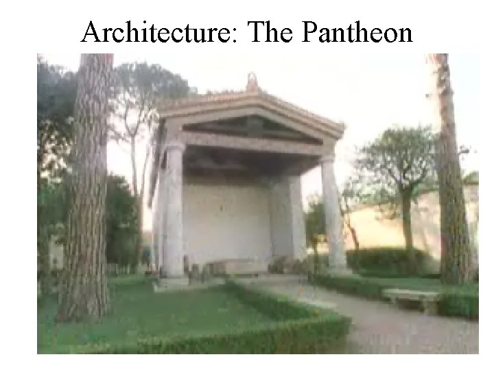 Architecture: The Pantheon 