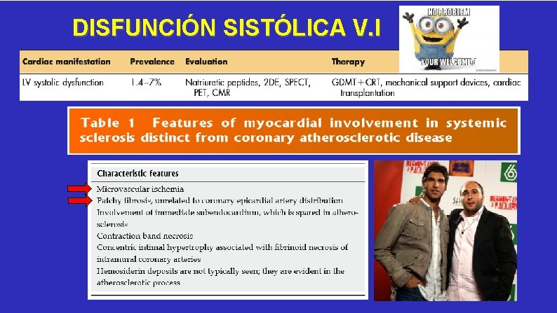 DISFUNCIÓN SISTÓLICA V. I 