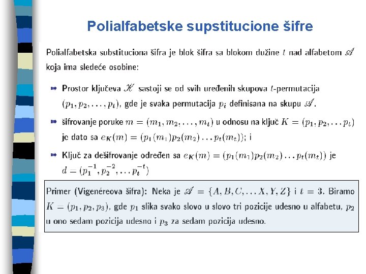 Polialfabetske supstitucione šifre 