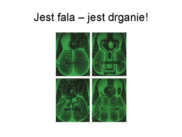 Jest fala – jest drganie! 