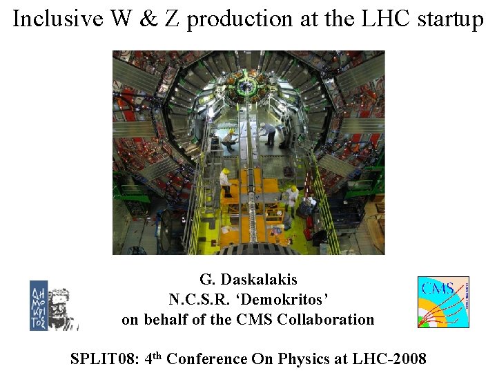 Inclusive W production at the LHC startup G