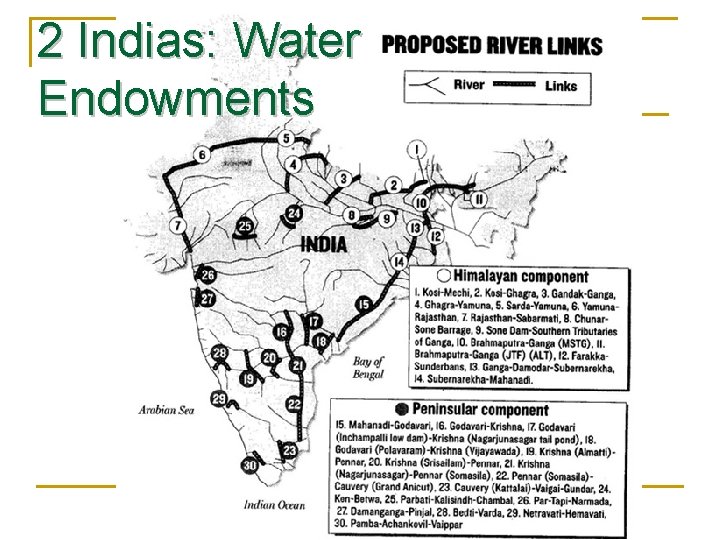 2 Indias: Water Endowments 