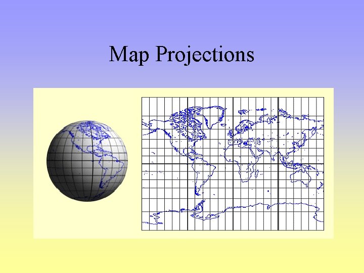 Map Projections 