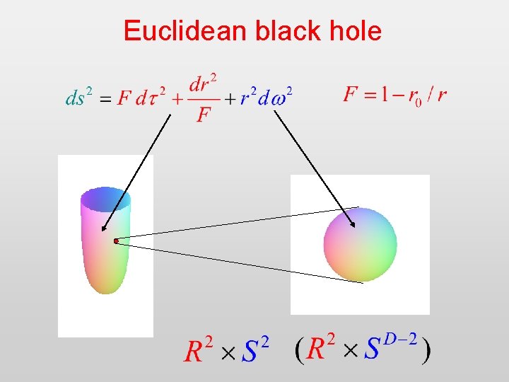 Euclidean black hole 