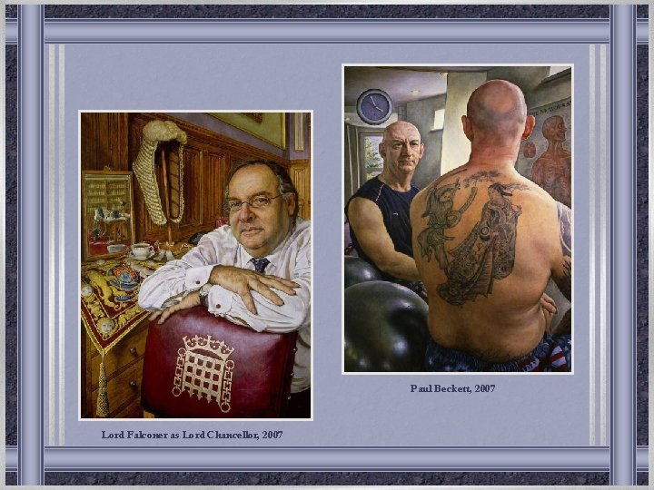 Paul Beckett, 2007 Lord Falconer as Lord Chancellor, 2007 Paul Beckett, 2007 Lord Falconer as Lord Chancellor, 2007
