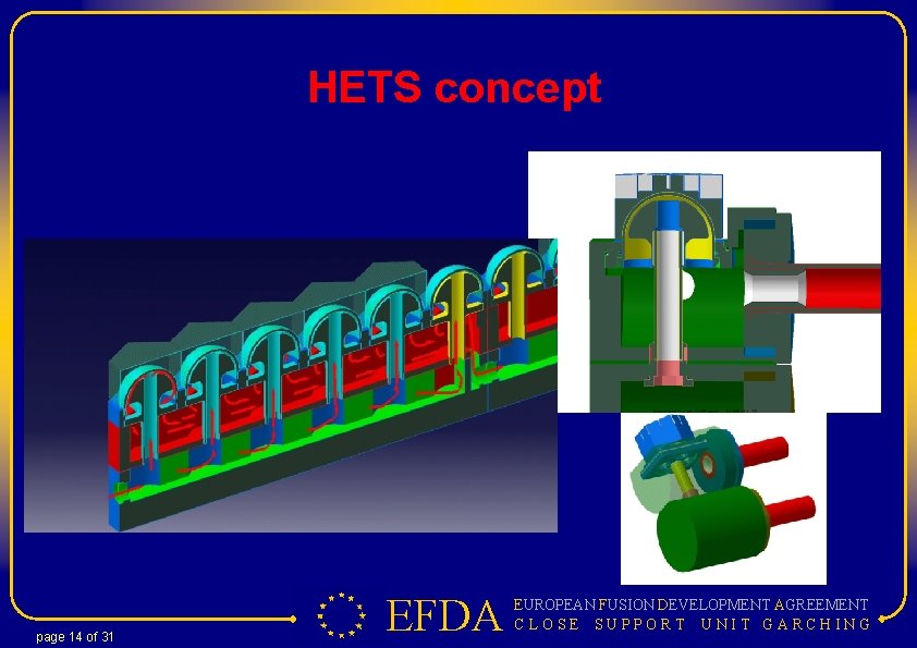 HETS concept page 14 of 31 EFDA EUROPEAN FUSION DEVELOPMENT AGREEMENT C LOSE SUPPORT