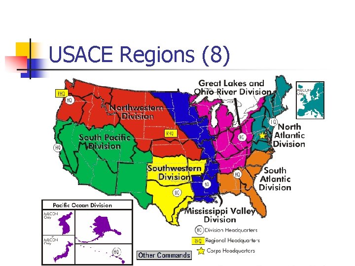 USACE Regions (8) 