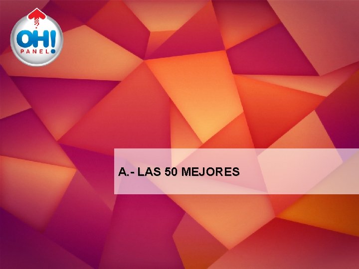 A. - LAS 50 MEJORES 13 