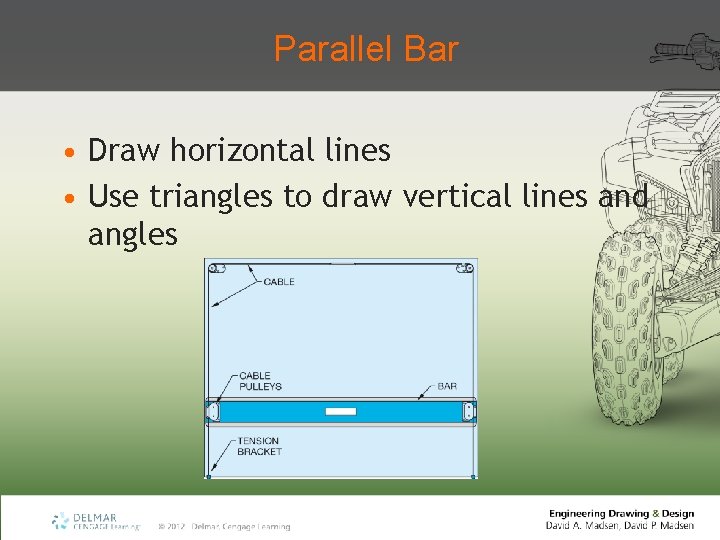 Parallel Bar • Draw horizontal lines • Use triangles to draw vertical lines and