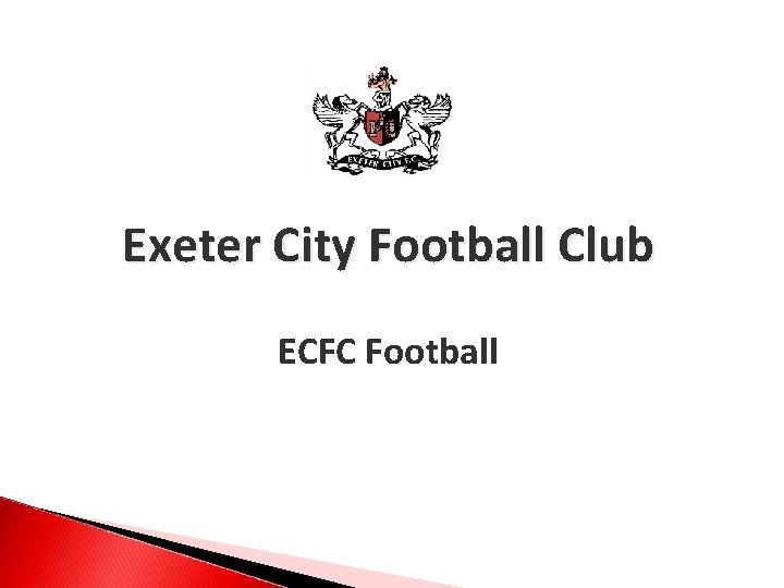Exeter City Football Club ECFC Football 