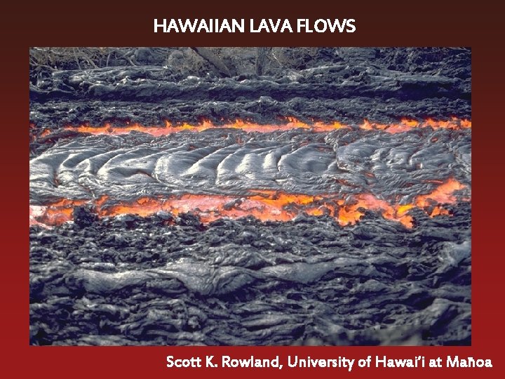 HAWAIIAN LAVA FLOWS For best results, install the font file (TECHNCLN. TTF) that is