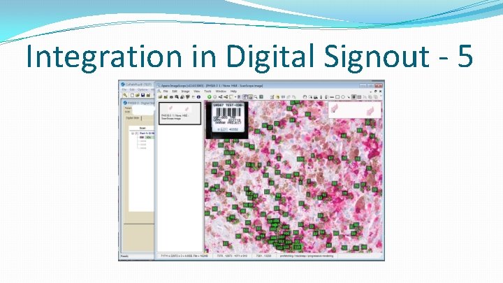 Integration in Digital Signout - 5 