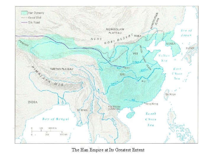 The Han Empire at Its Greatest Extent 