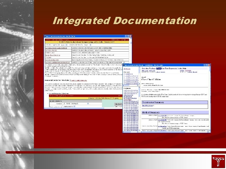Integrated Documentation 
