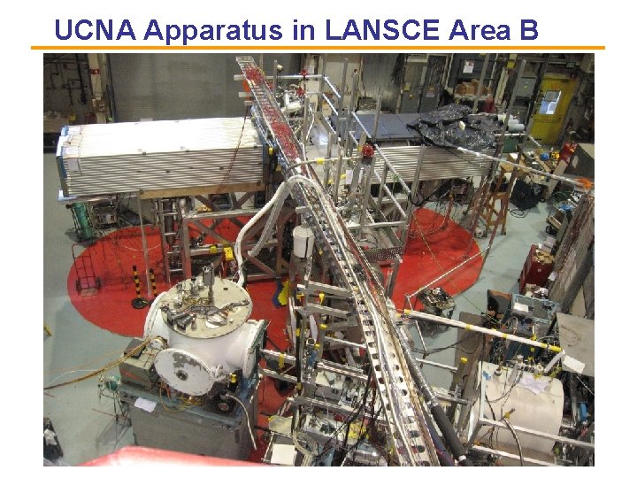 UCNA Apparatus in LANSCE Area B 