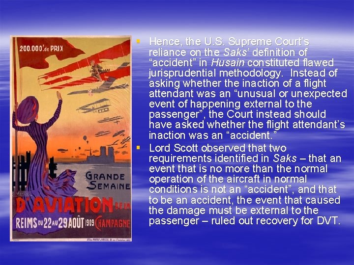 § Hence, the U. S. Supreme Court’s reliance on the Saks’ definition of “accident”