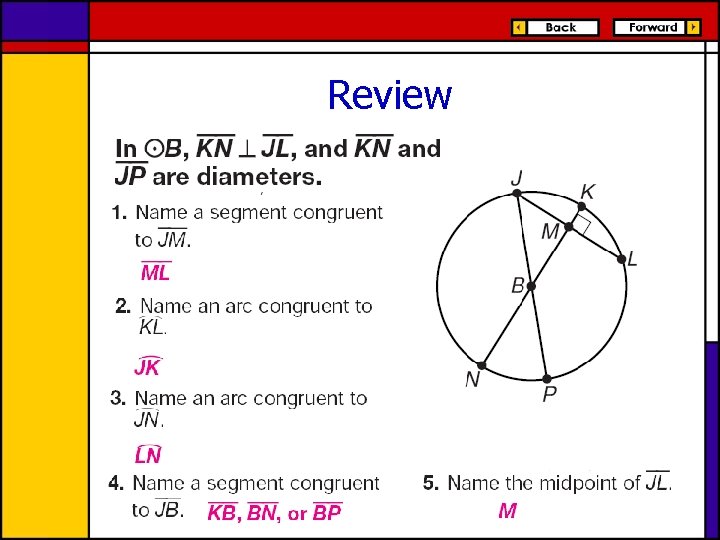 9 4 Inscribed Angles Geometry ObjectivesAssignment Use inscribed