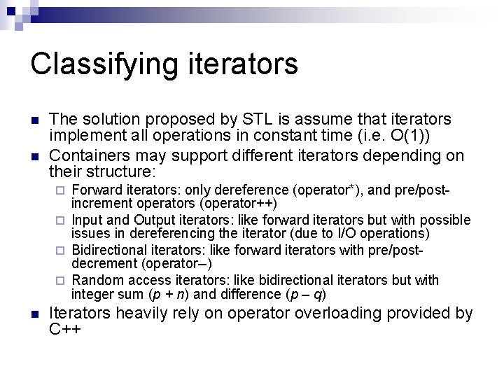 Stl Antonio Cisternino Introduction N N The C