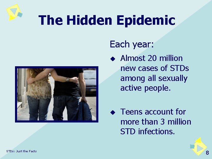The Hidden Epidemic Each year: u u STDs: Just the Facts Almost 20 million