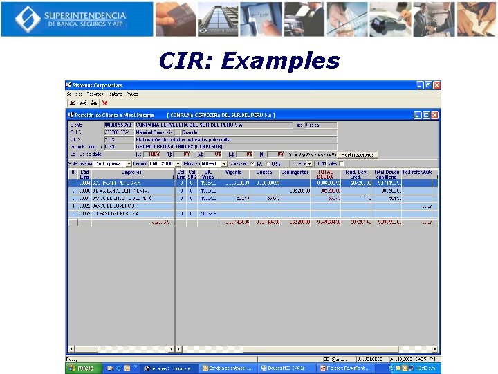 CIR: Examples 