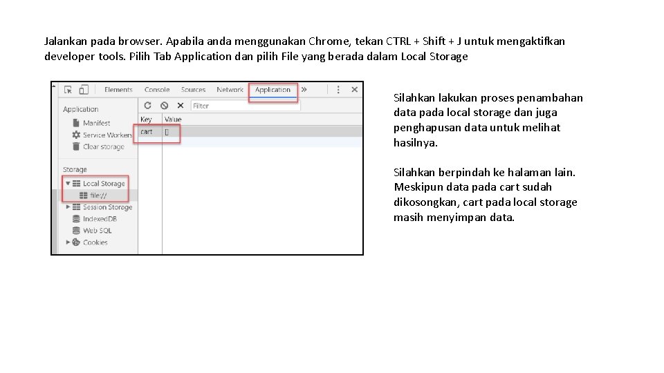 Jalankan pada browser. Apabila anda menggunakan Chrome, tekan CTRL + Shift + J untuk