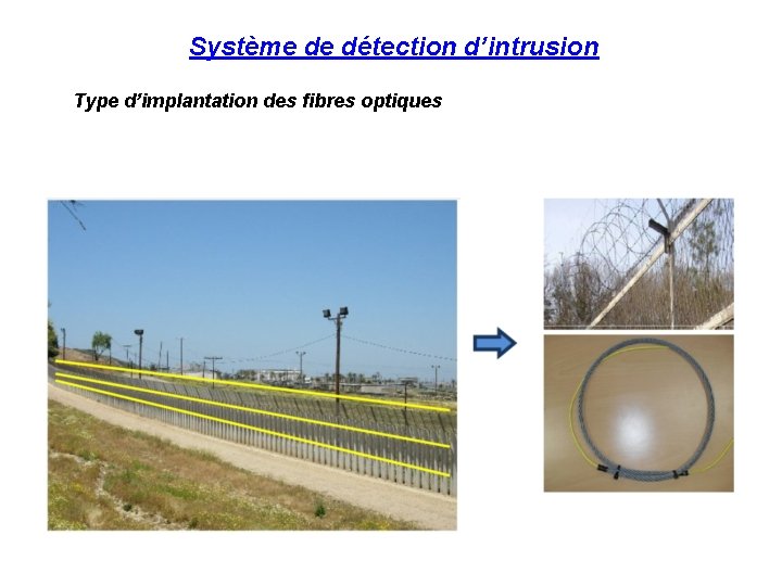 Système de détection d’intrusion Type d’implantation des fibres optiques 