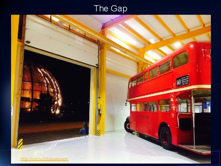 The Gap http: //cern. ch/ideasquare 