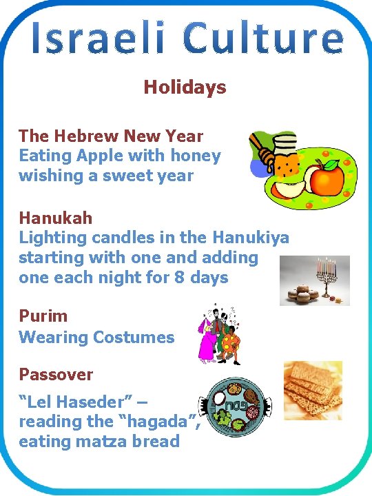 Holidays The Hebrew New Year Eating Apple with honey wishing a sweet year Hanukah