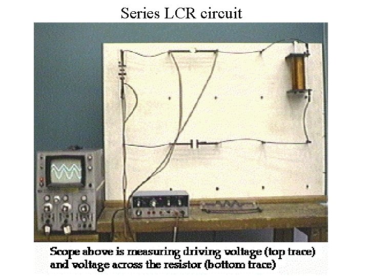 Series LCR circuit 