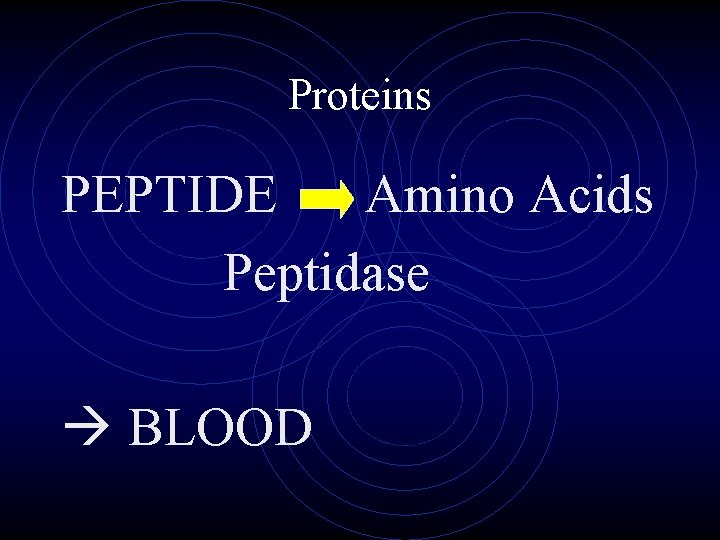 Proteins PEPTIDE Amino Acids Peptidase BLOOD 