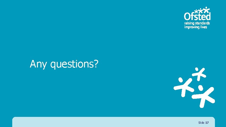 Any questions? Slide 17 