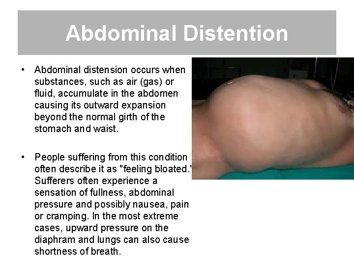 Symptomatology and Diagnosis of the Gastrointestinal System Diseases