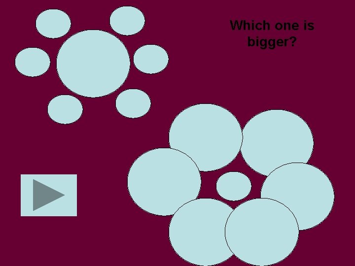 Which one is bigger? 